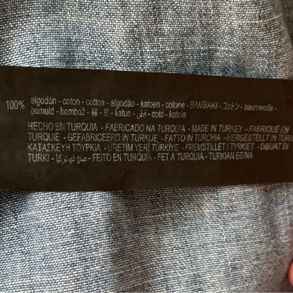 ZARA The Erin Denim Wrap Dress - Picture 14 of 14